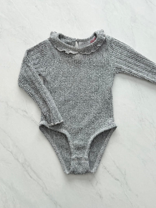 *Imparfait* Body manches longues - Zara - 9-12 mois