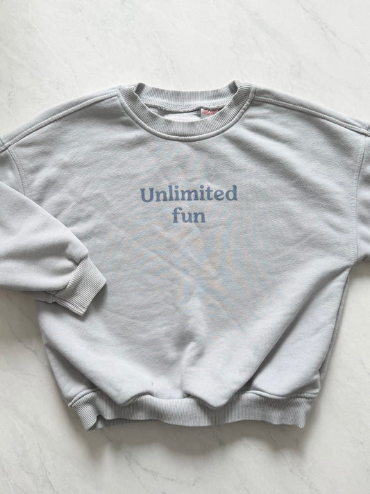 Crewneck - Zara - 6 ans (légèrement mousseux)