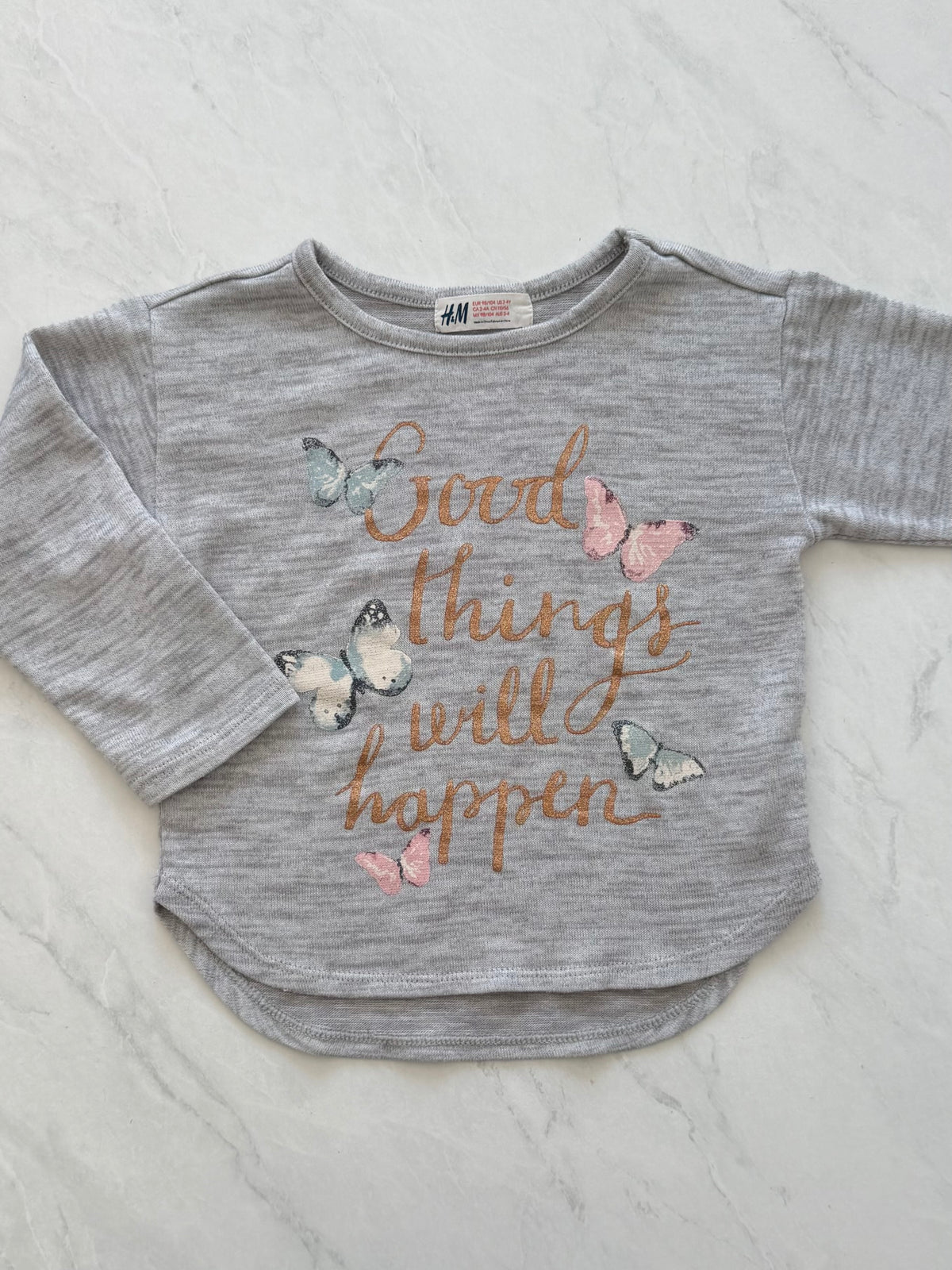 Chandail en petites mailles - H&M - 2-4 ans