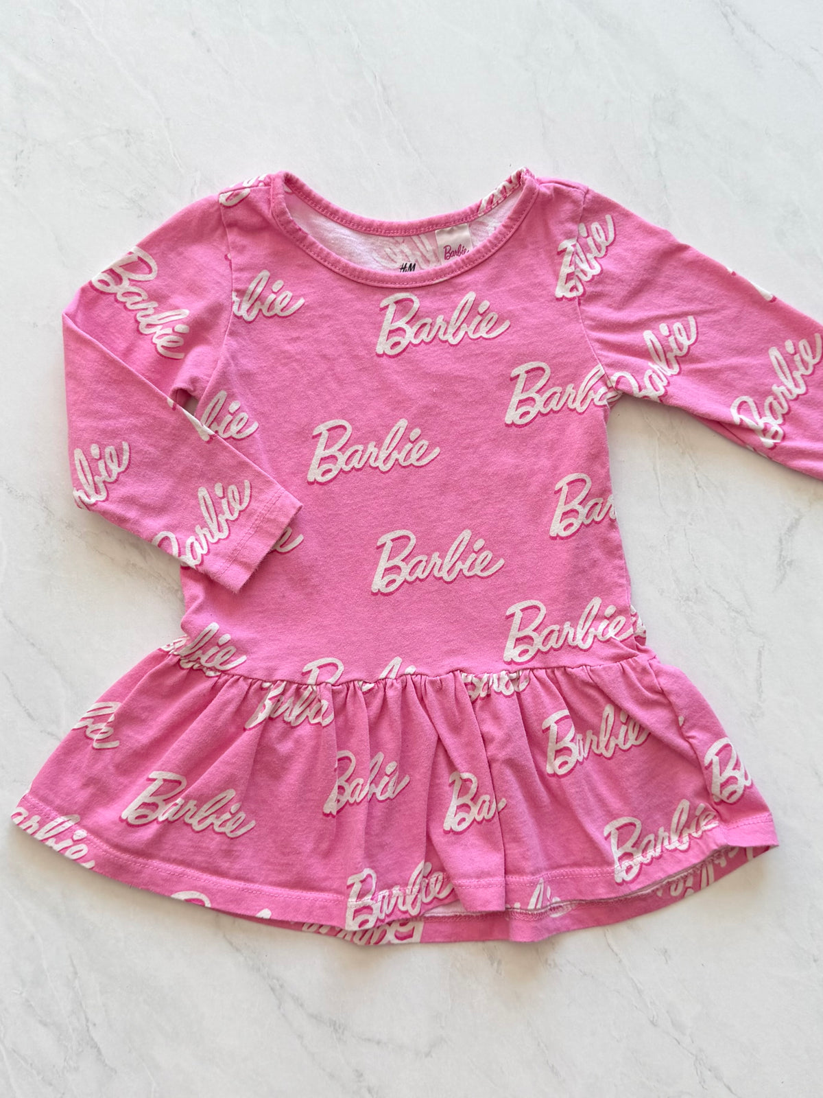 Robe manches longues - H&M X Barbie - 18-24 mois