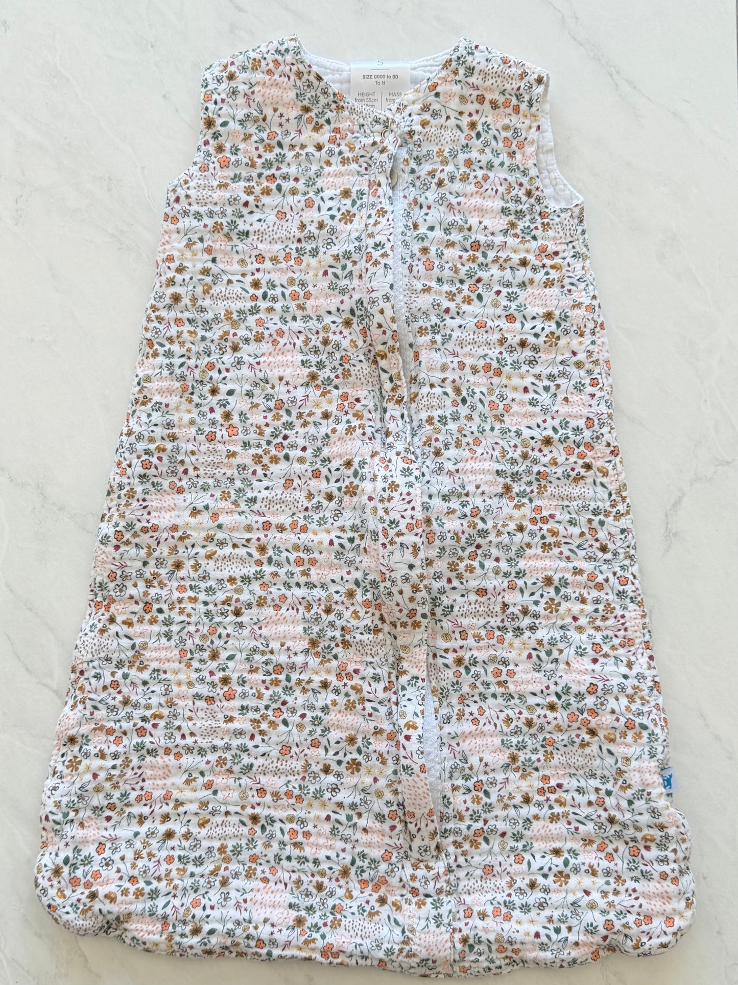 Dormeuse en mousseline - Little Unicorn - 0-6 mois