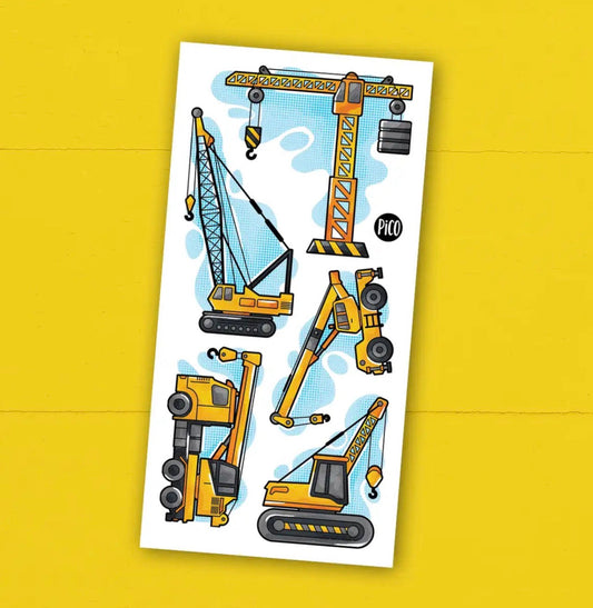 Pico tatoo - Les grues du chantier
