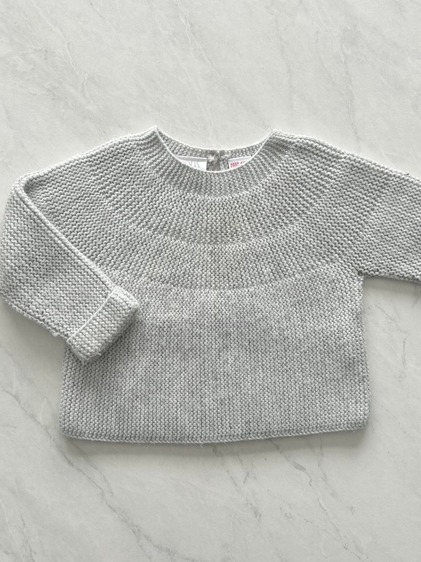 *Imparfait* Pull en mailles - Zara - 9-12 mois