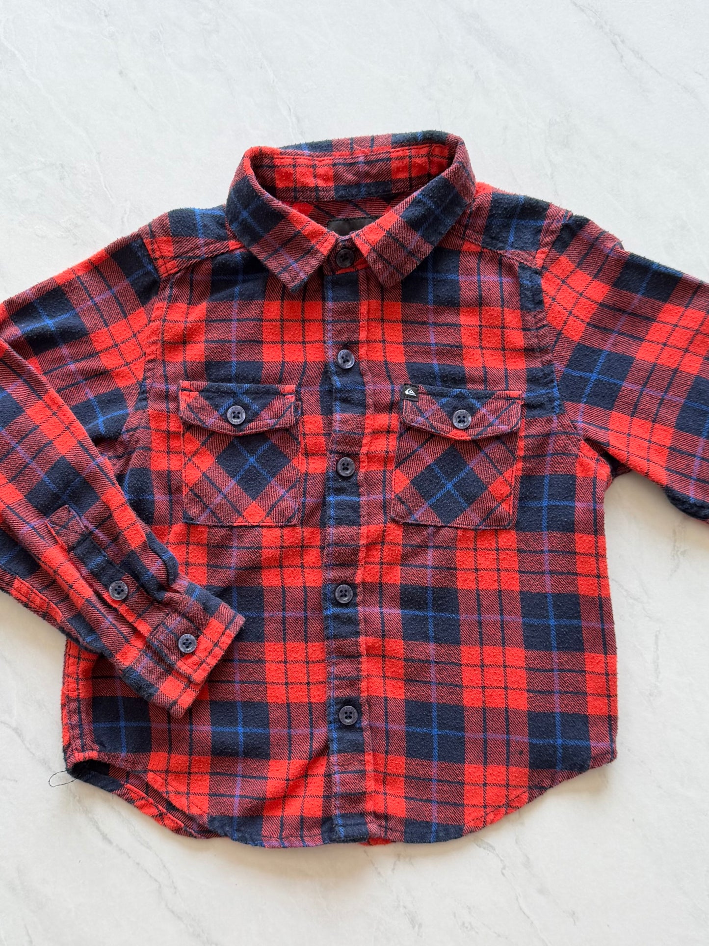 Chemise - QuickSilver - 4 ans (légèrement mousseux)