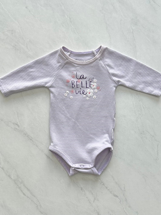 Cache couche manches longues - Souris Mini - 3 mois