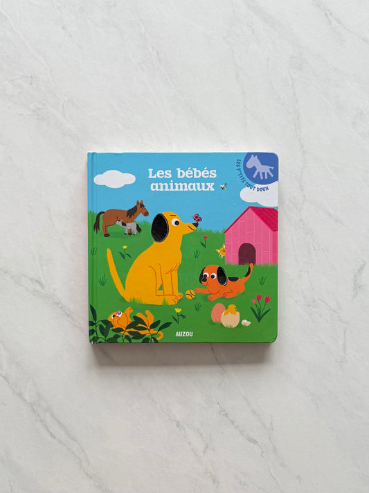 *Imparfait* Livre en carton texturé