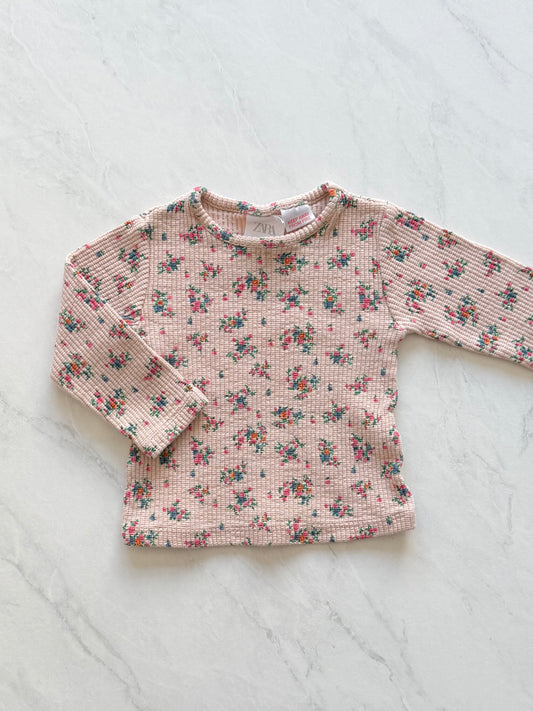 Chandail manches longues - Zara - 9-12 mois