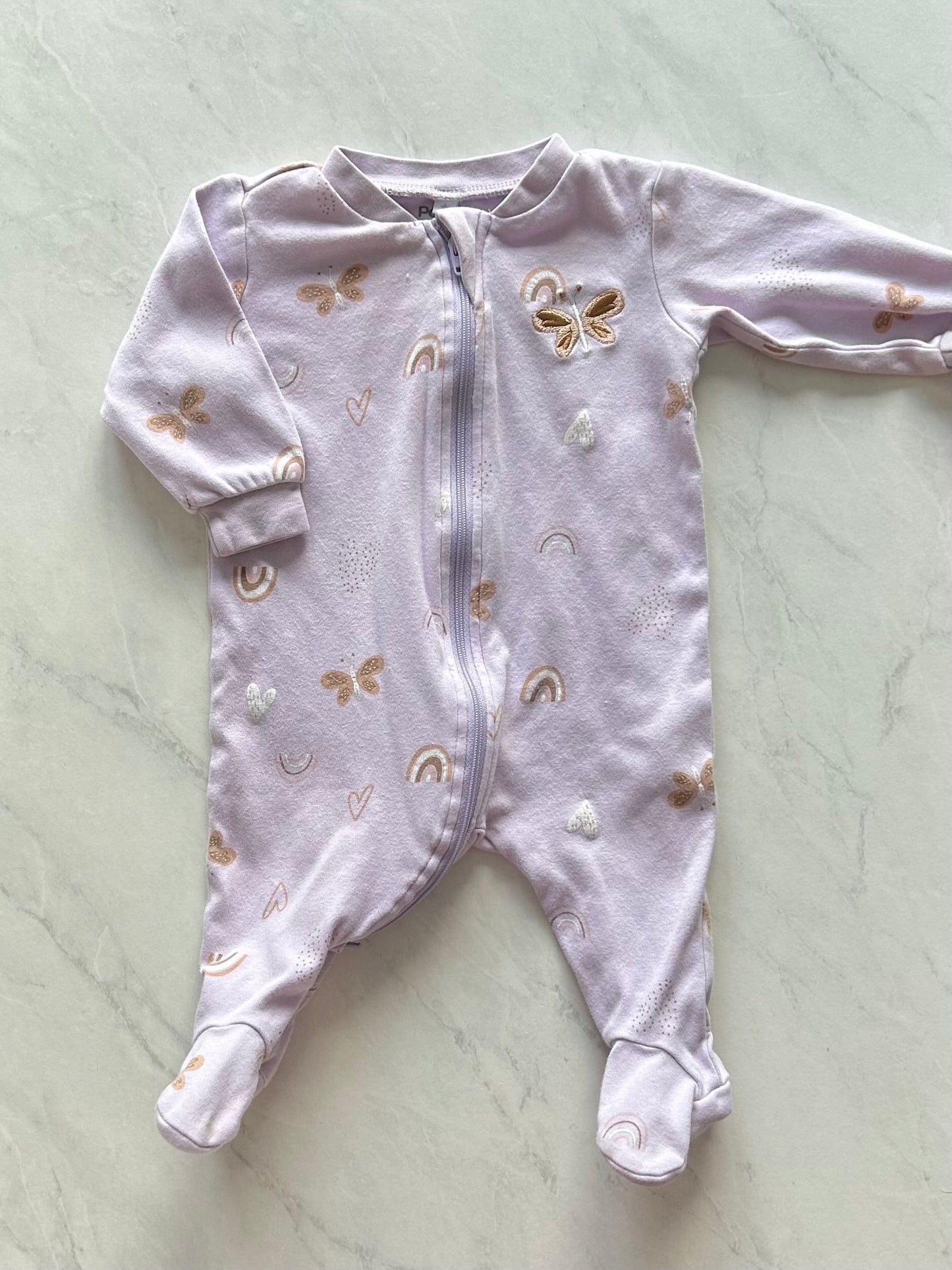 *Imparfait* Pyjama à pattes - Pekkle - 3 mois