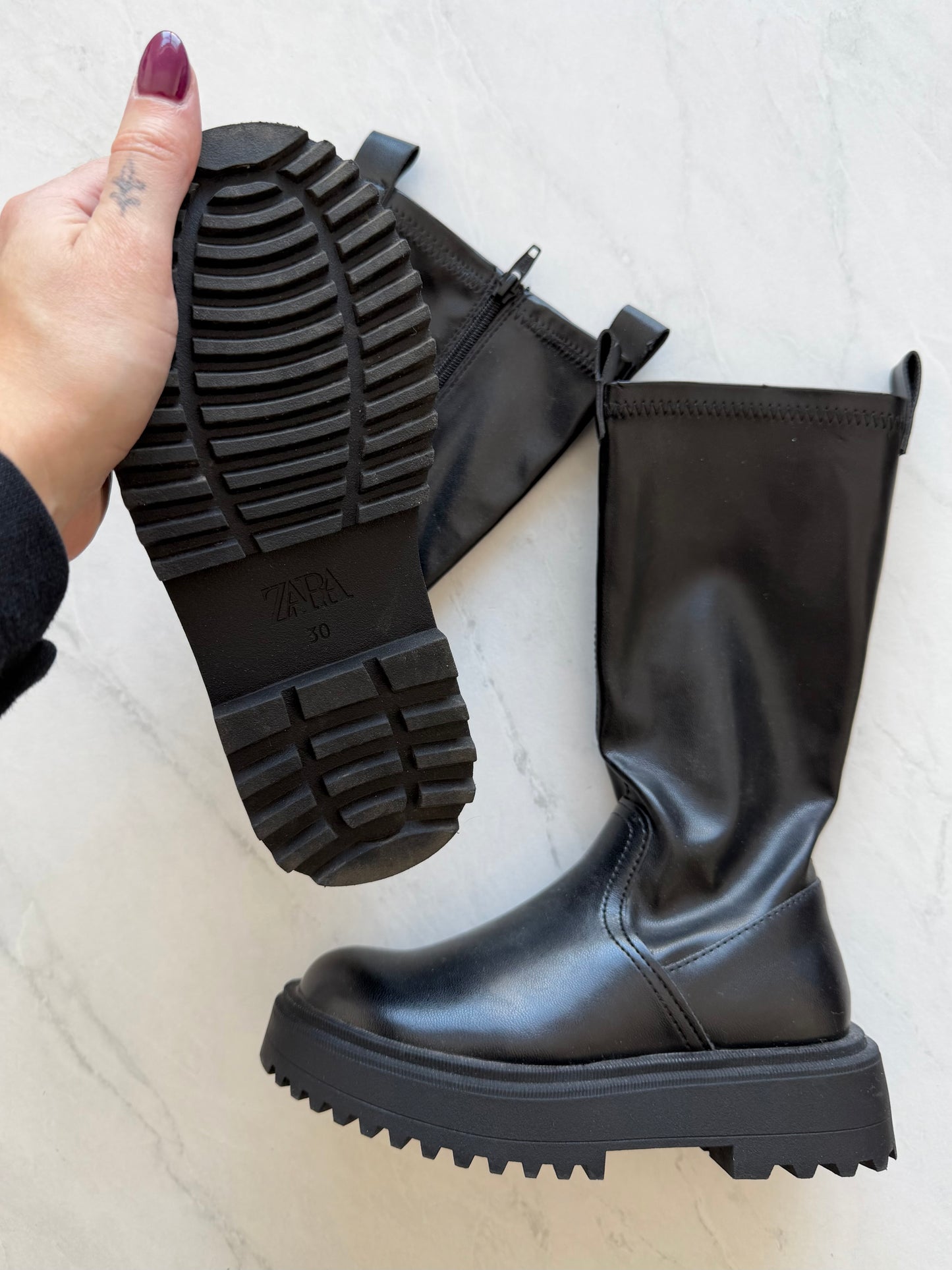 Bottes longues - Zara - 30 (US 12-13) neuves