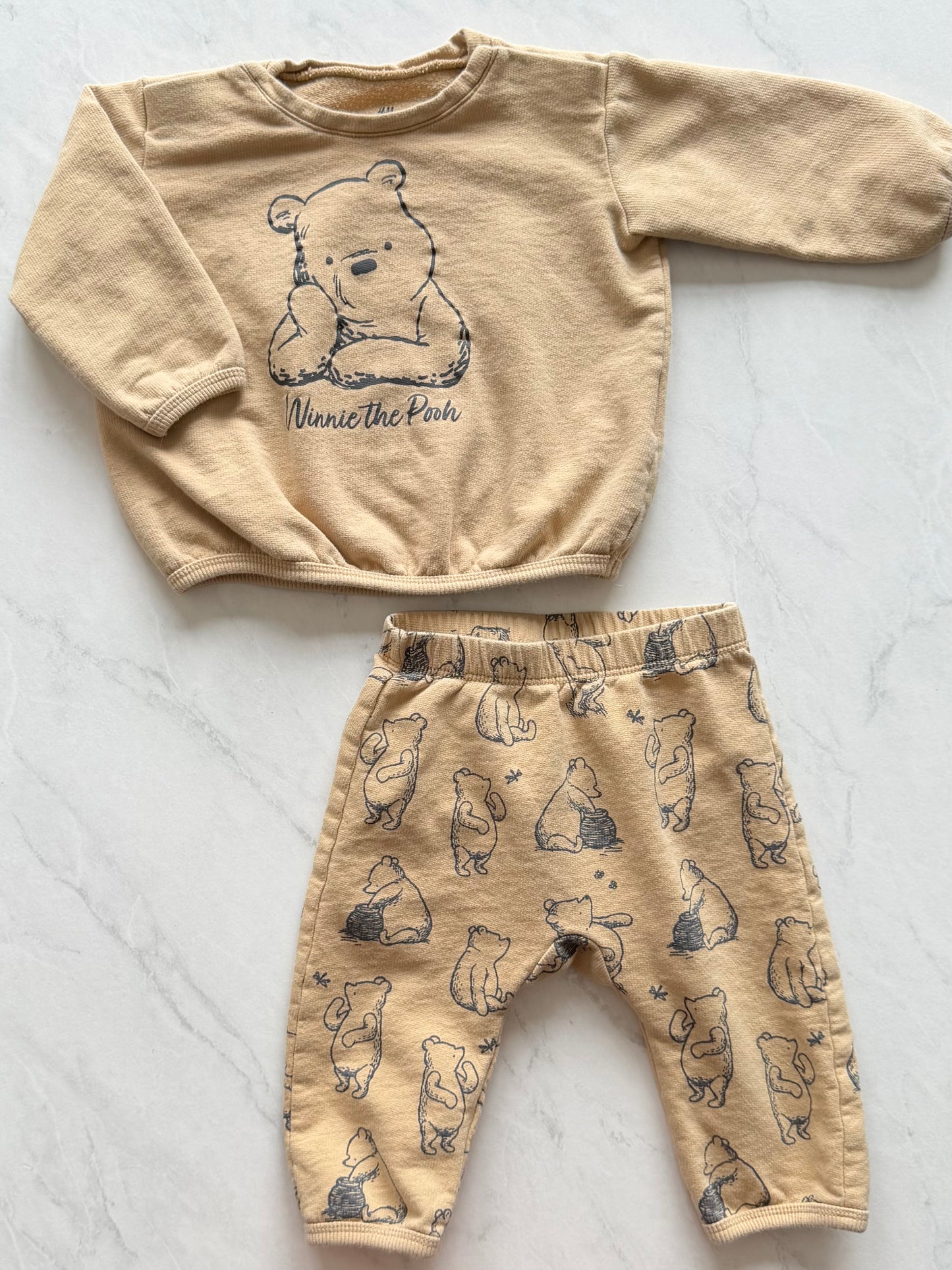 Ensemble 2 pièces en coton ouaté - H&M X Disney - 4-6 mois