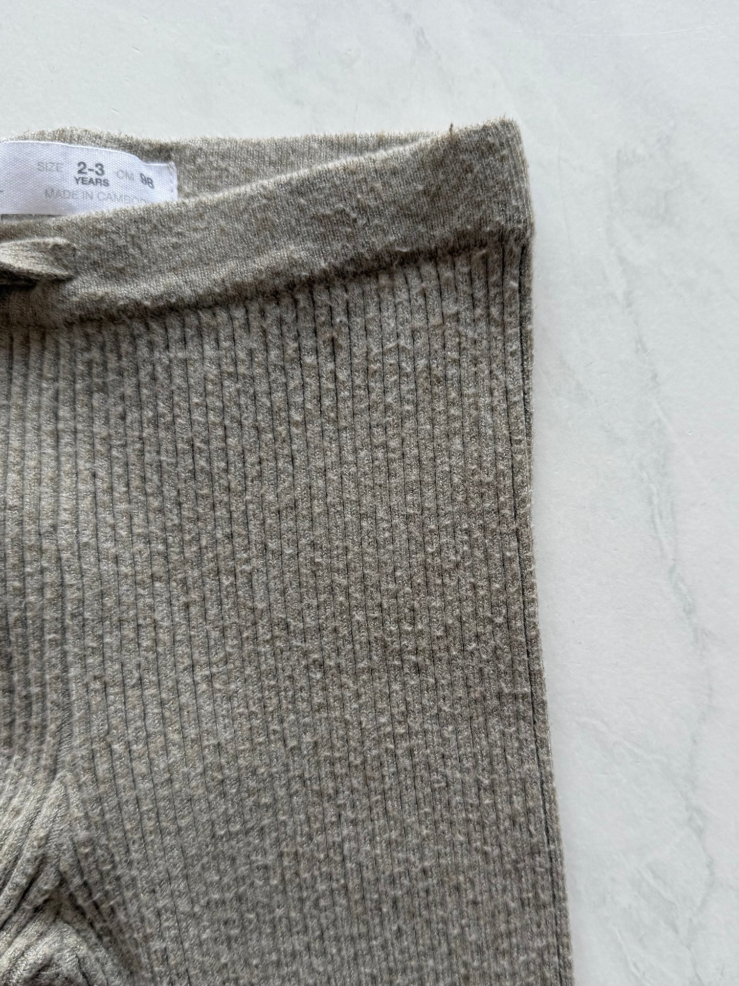 Legging en mailles - Zara - 2-3 ans (légèrement mousseux)