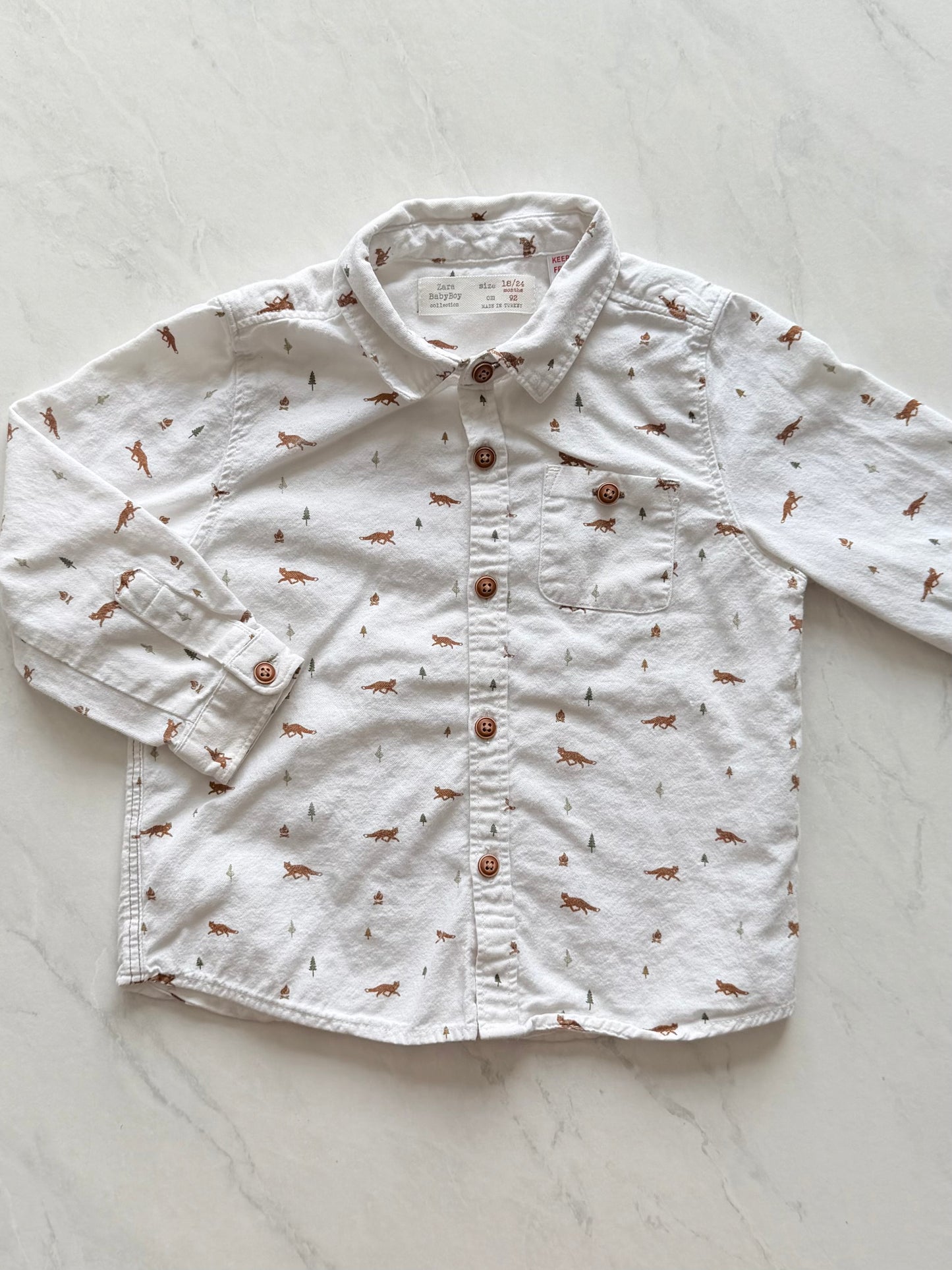 *Imparfait* Chemise - Zara - 18-24 mois
