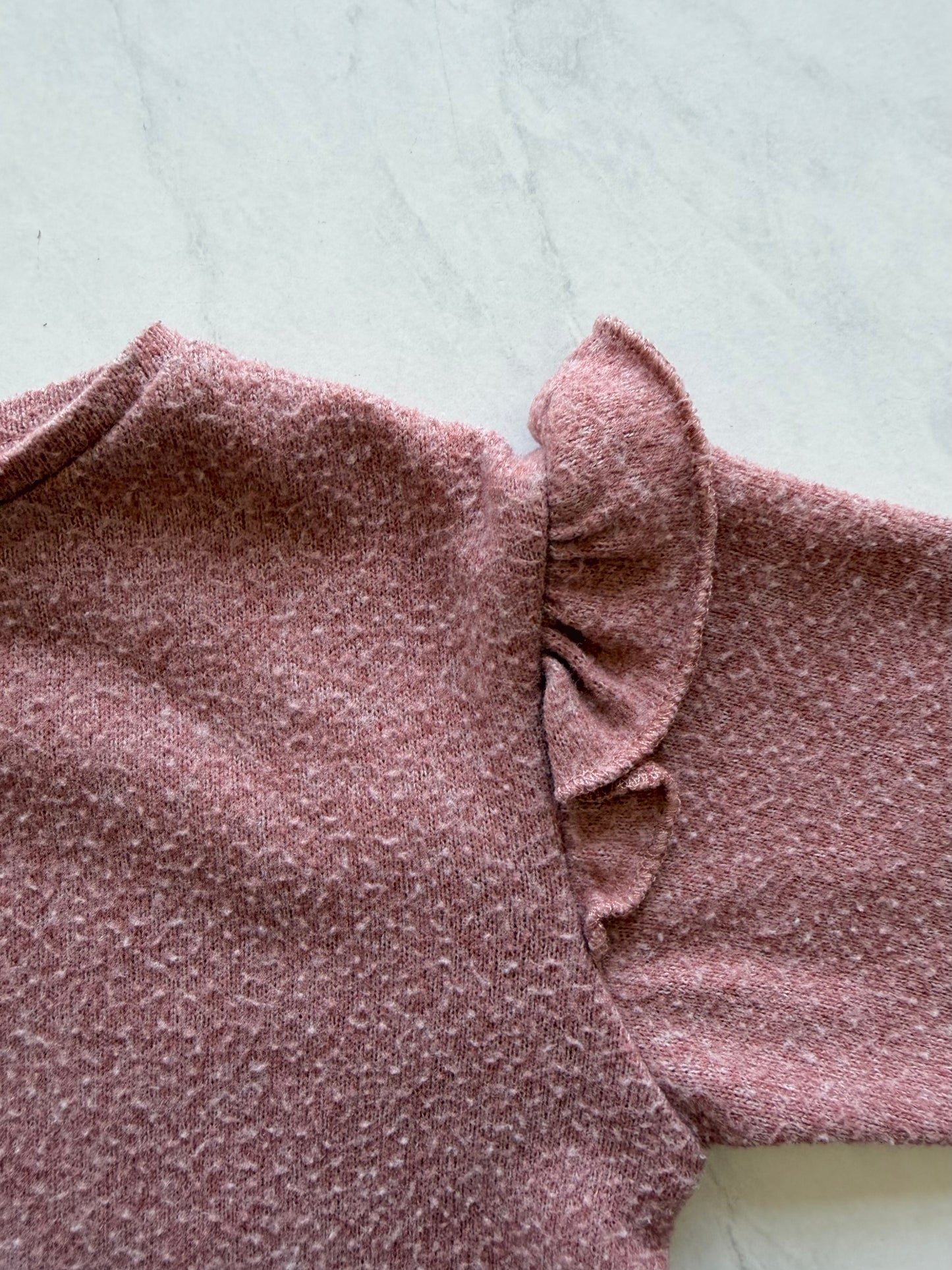 Chandail en tissu doux - Zara - 12-18 mois (mousseux)