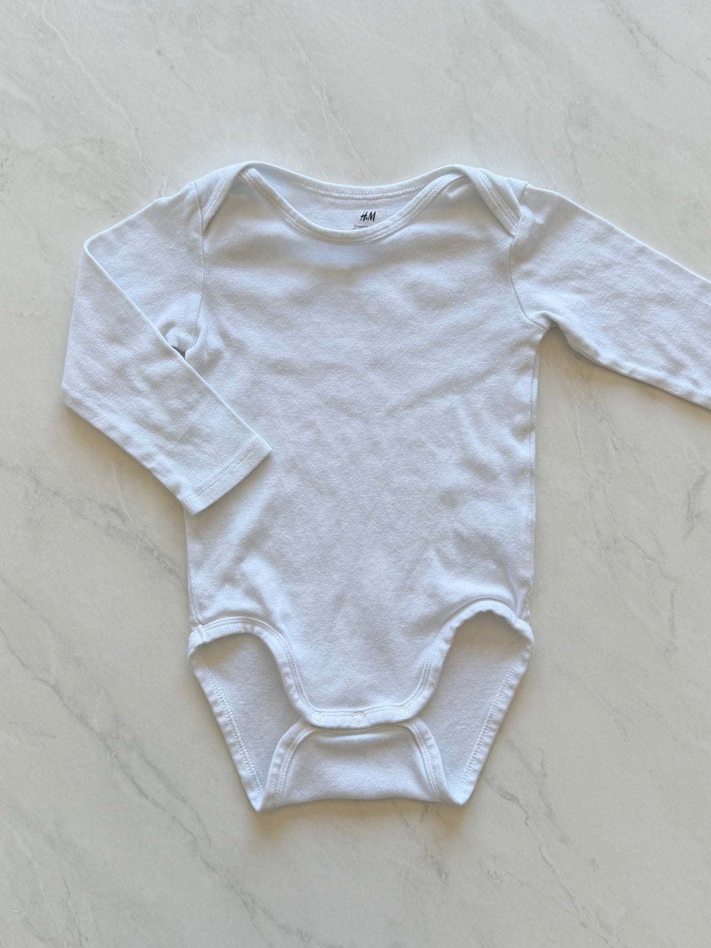 *Imparfait* Cache couche manches longues - H&M - 9-12 mois