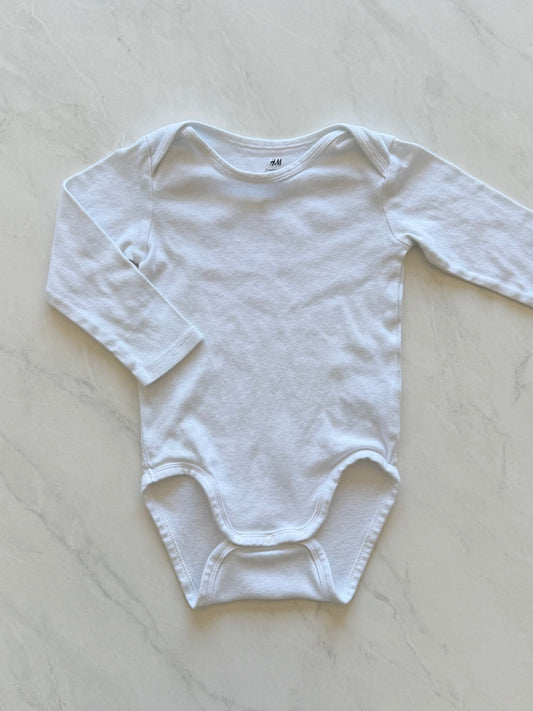*Imparfait* Cache couche manches longues - H&M - 9-12 mois