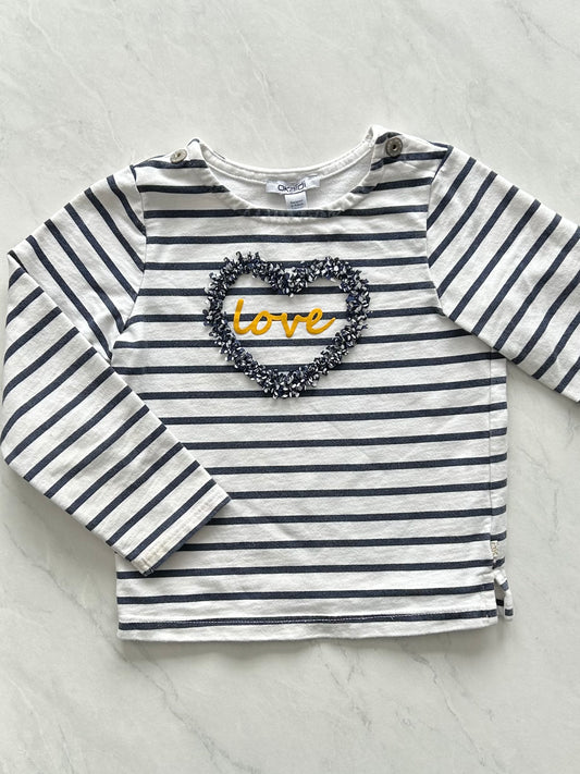 *Imparfait* Chandail manches longues - Okaidi - 5 ans