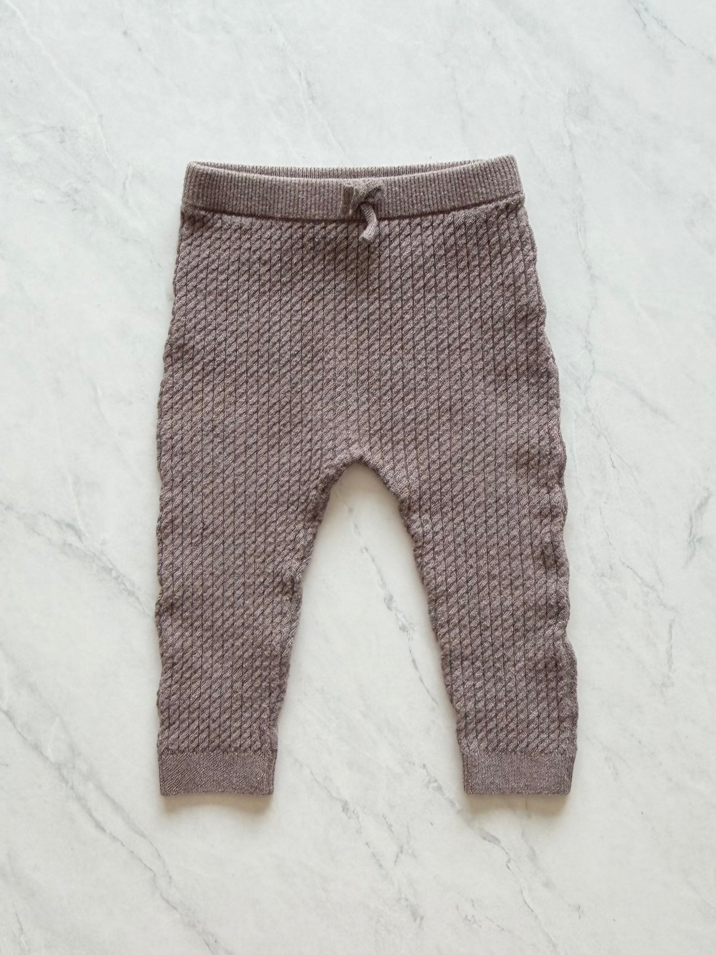 Pantalon en mailles - Zara - 9-12 mois