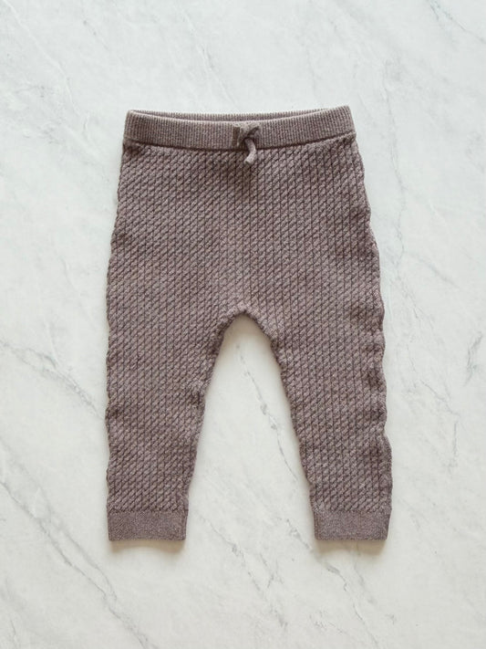 Pantalon en mailles - Zara - 9-12 mois