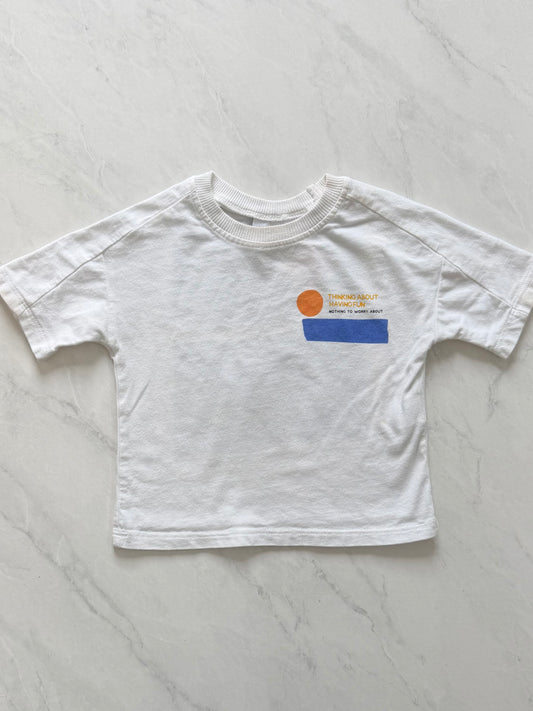 *Imparfait* T-shirt - Zara - 9-12 mois