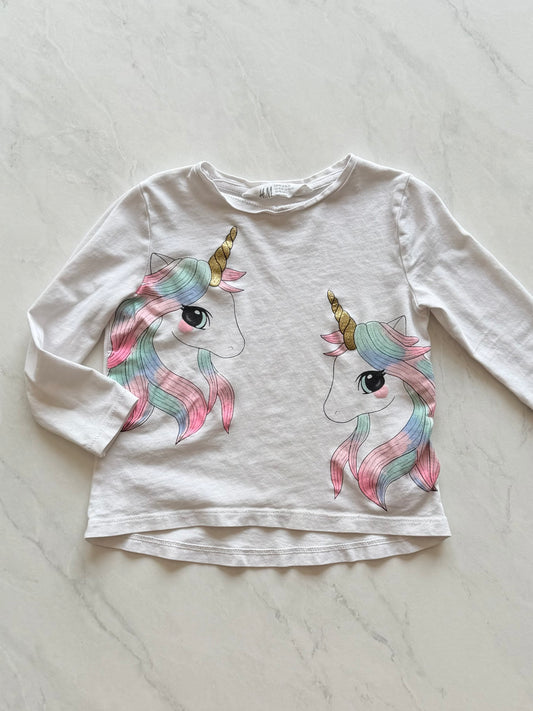 *Imparfait* Chandail manches longues - H&M - 18-24 mois
