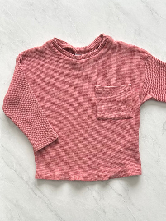 Chandail en tissus gaufré - Zara - 3-4 ans