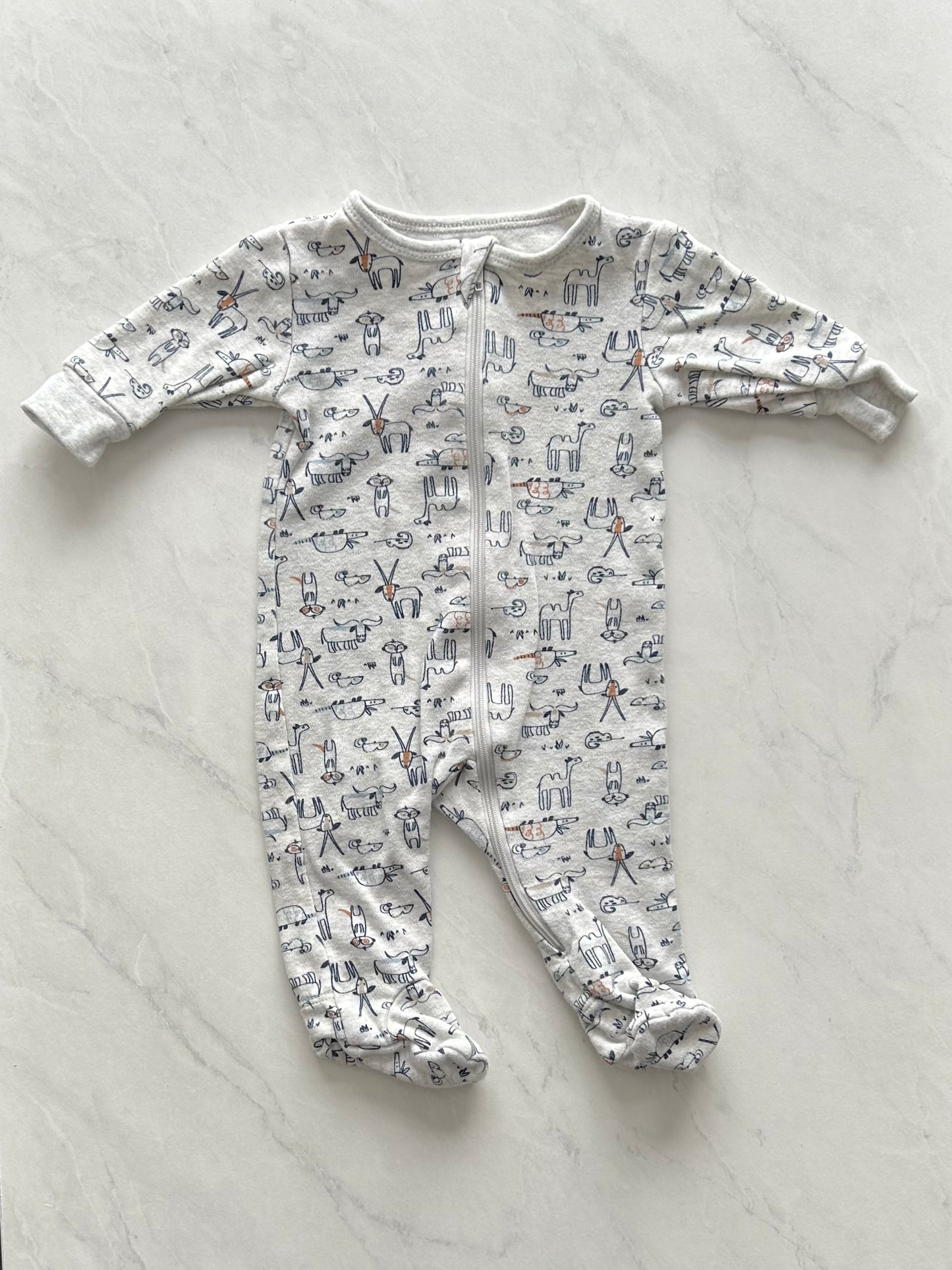 Pyjama à pattes - Tag - 1 mois