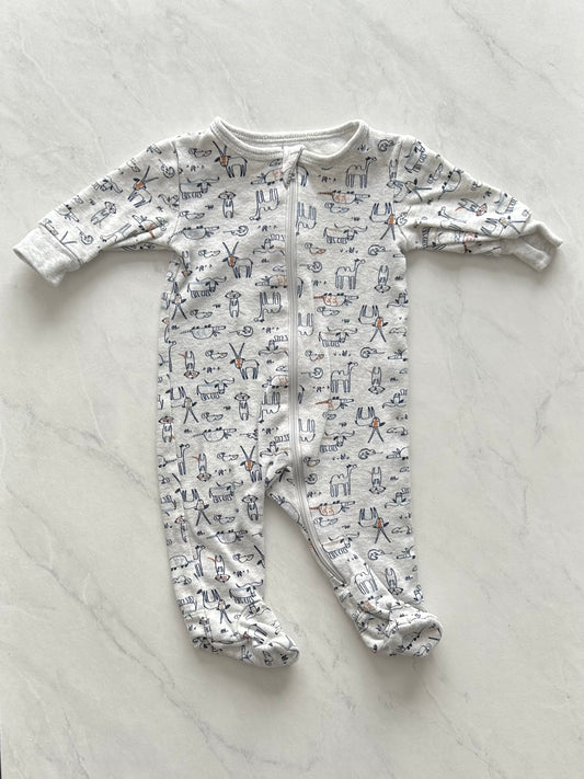 Pyjama à pattes - Tag - 1 mois