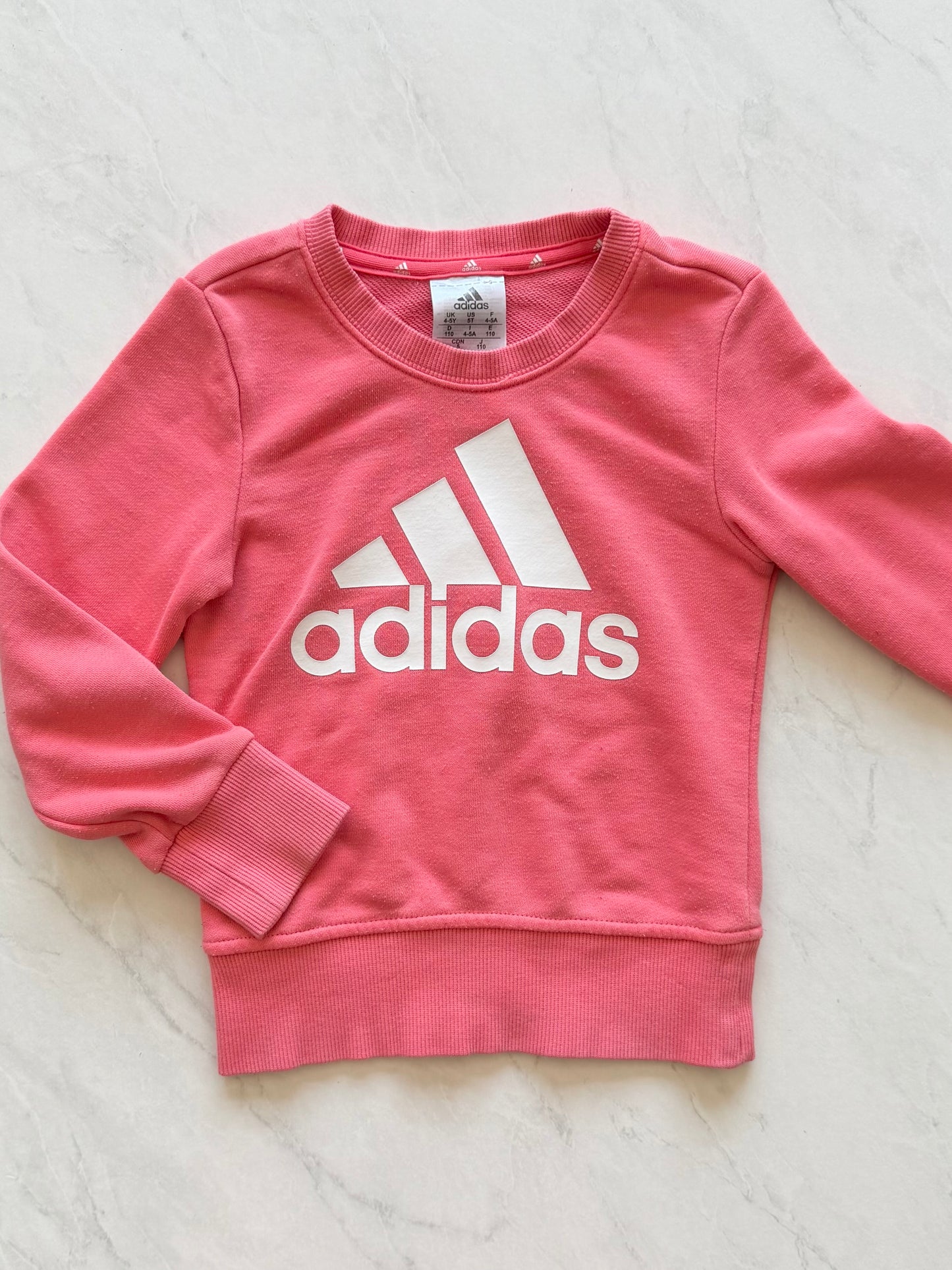 Crewneck - Adidas - 4-5 ans (légèrement mousseux)