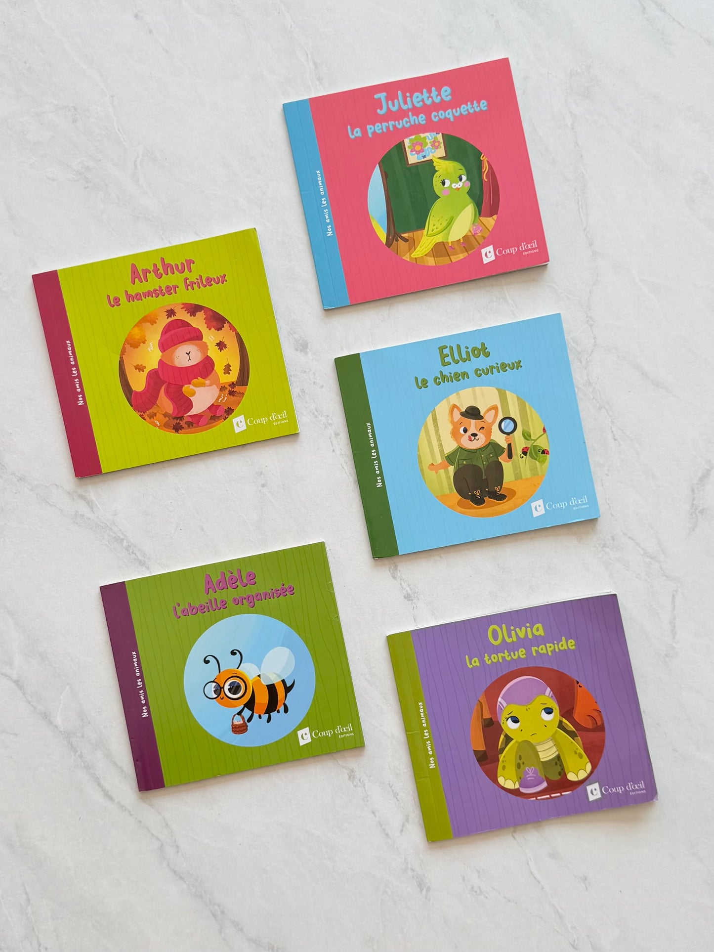 Lot de mini livres