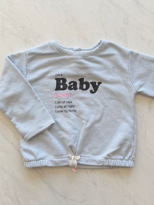 *Imparfait* Crewneck - Zara - 3-4 ans