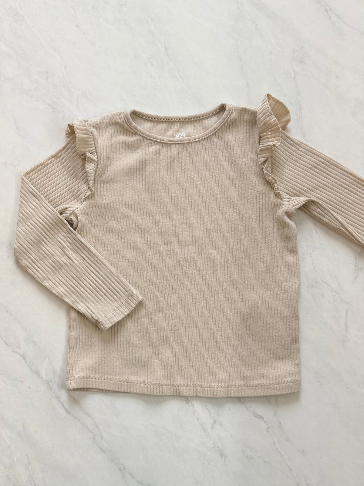 Chandail côtelé à manches longues - H&M - 2-4 ans
