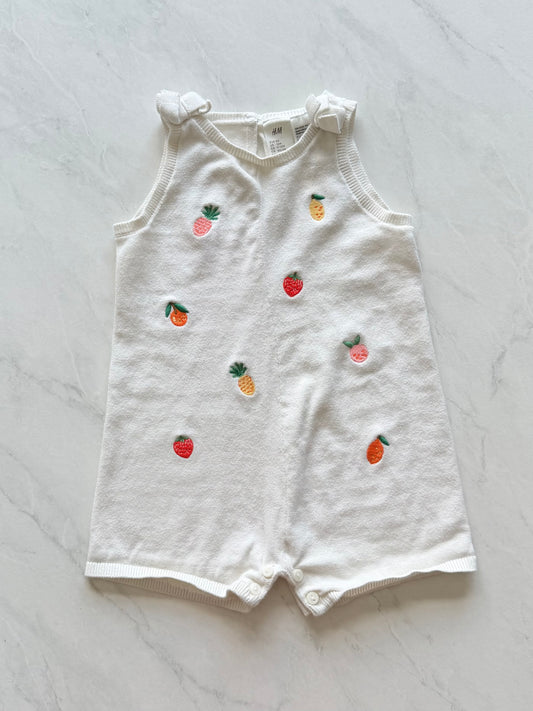 *Imparfait* Barboteuse en mailles - H&M - 9-12 mois