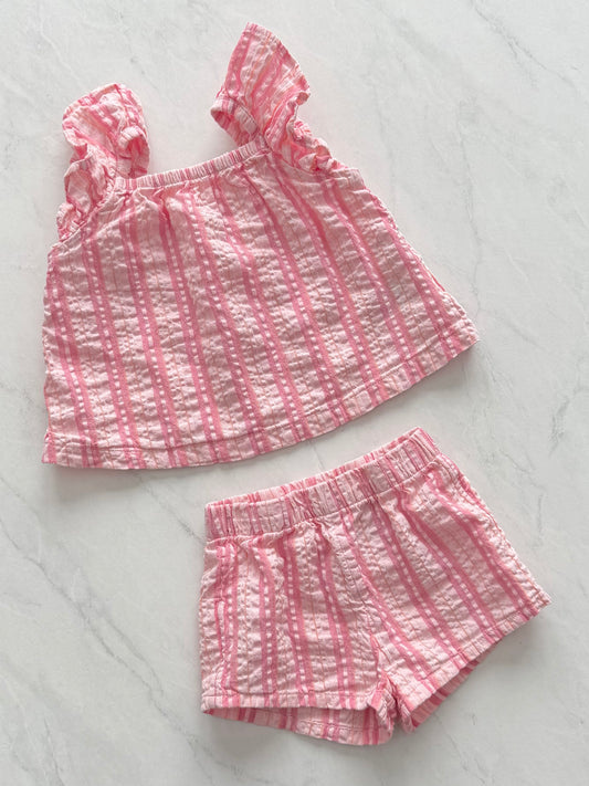 Ensemble 2 pièces en coton - H&M - 4-6 mois