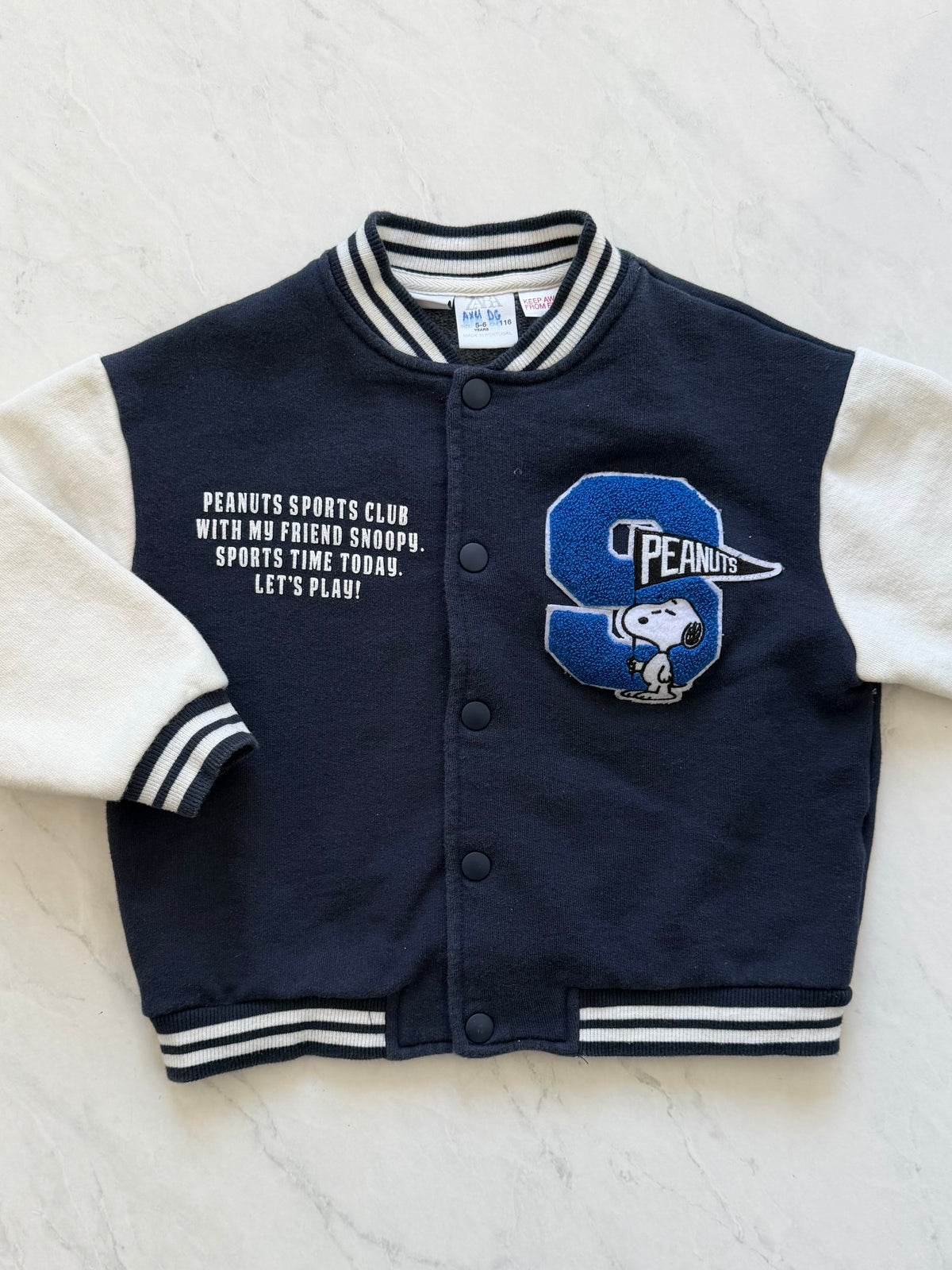 *Imparfait* Veste - Zara X Peanuts - 5-6 ans