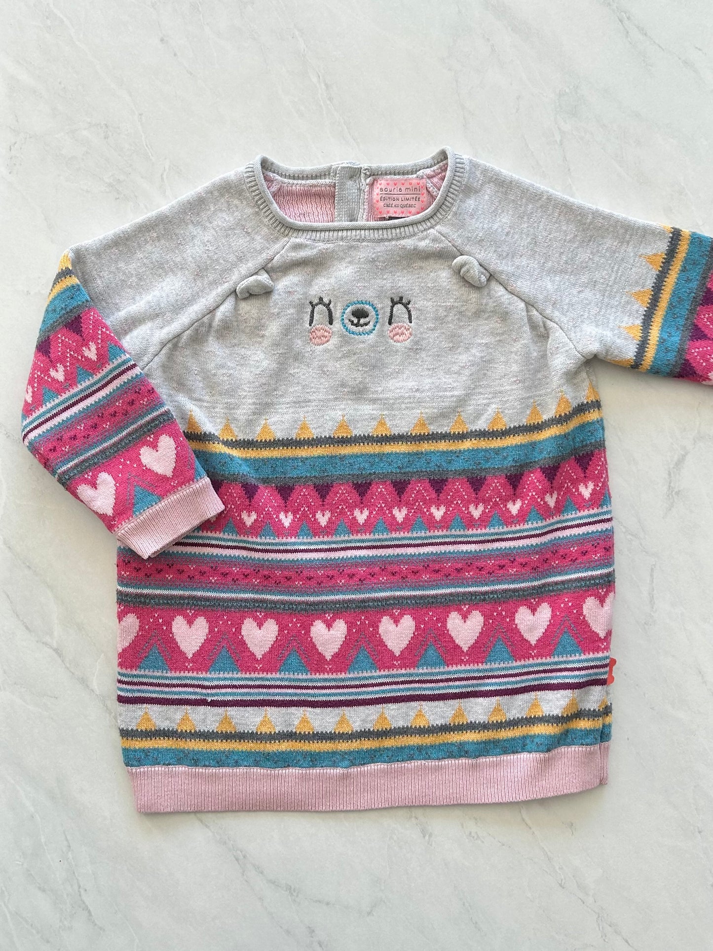 *Imparfait* Tunique en mailles - Souris Mini - 18-24 mois