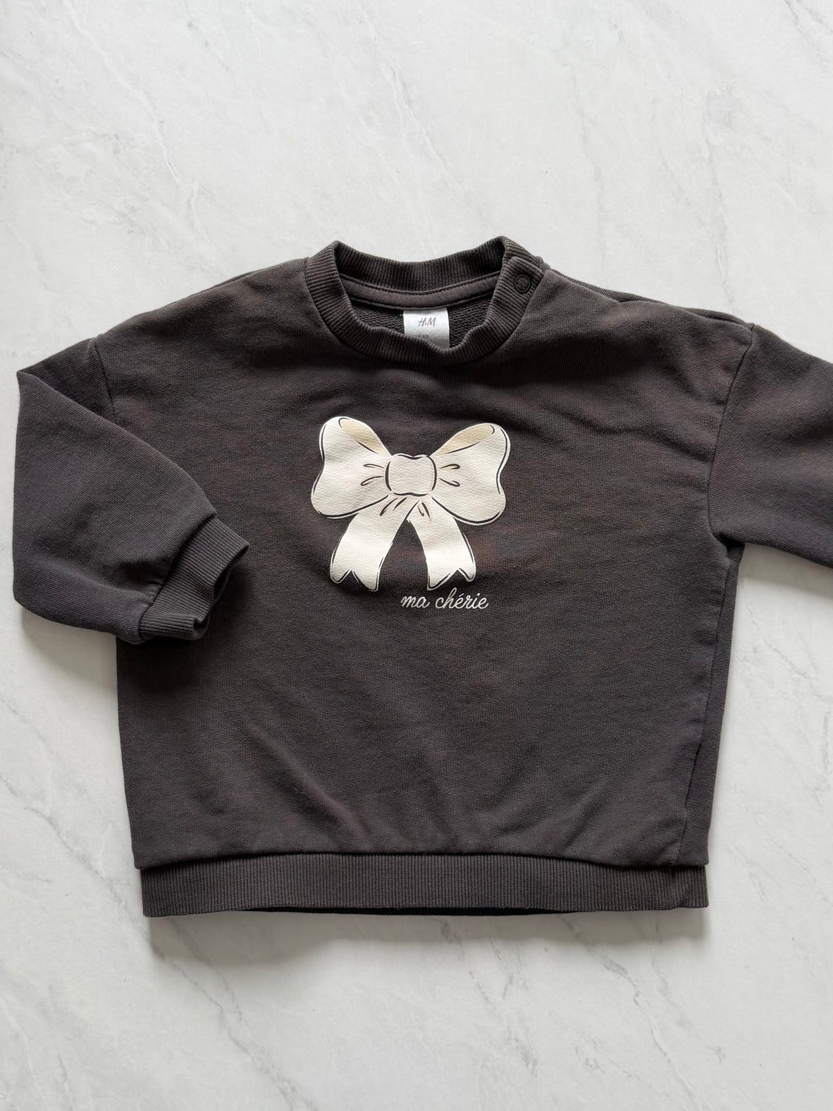 Crewneck - H&M - 9-12 mois (légère décoloration)
