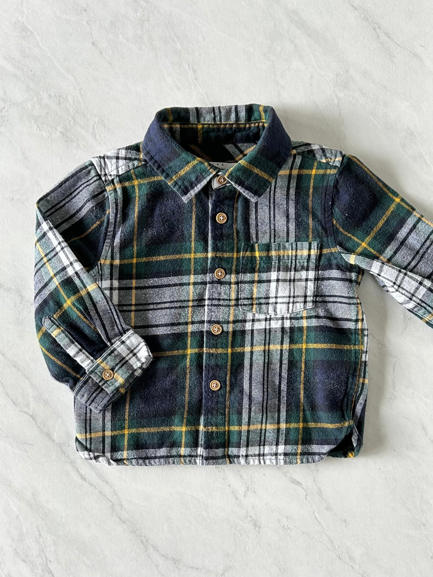 Chemise en flanelle - Rise Little Earthling - 2-3 ans