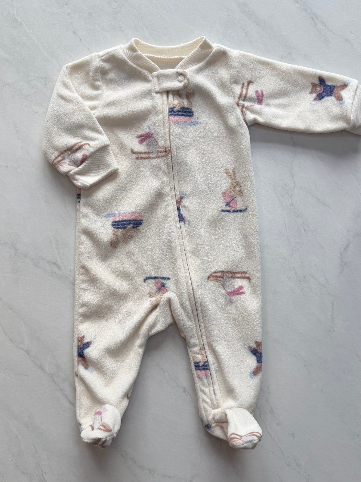 Pyjama à pattes en polar - Carters - 3 mois