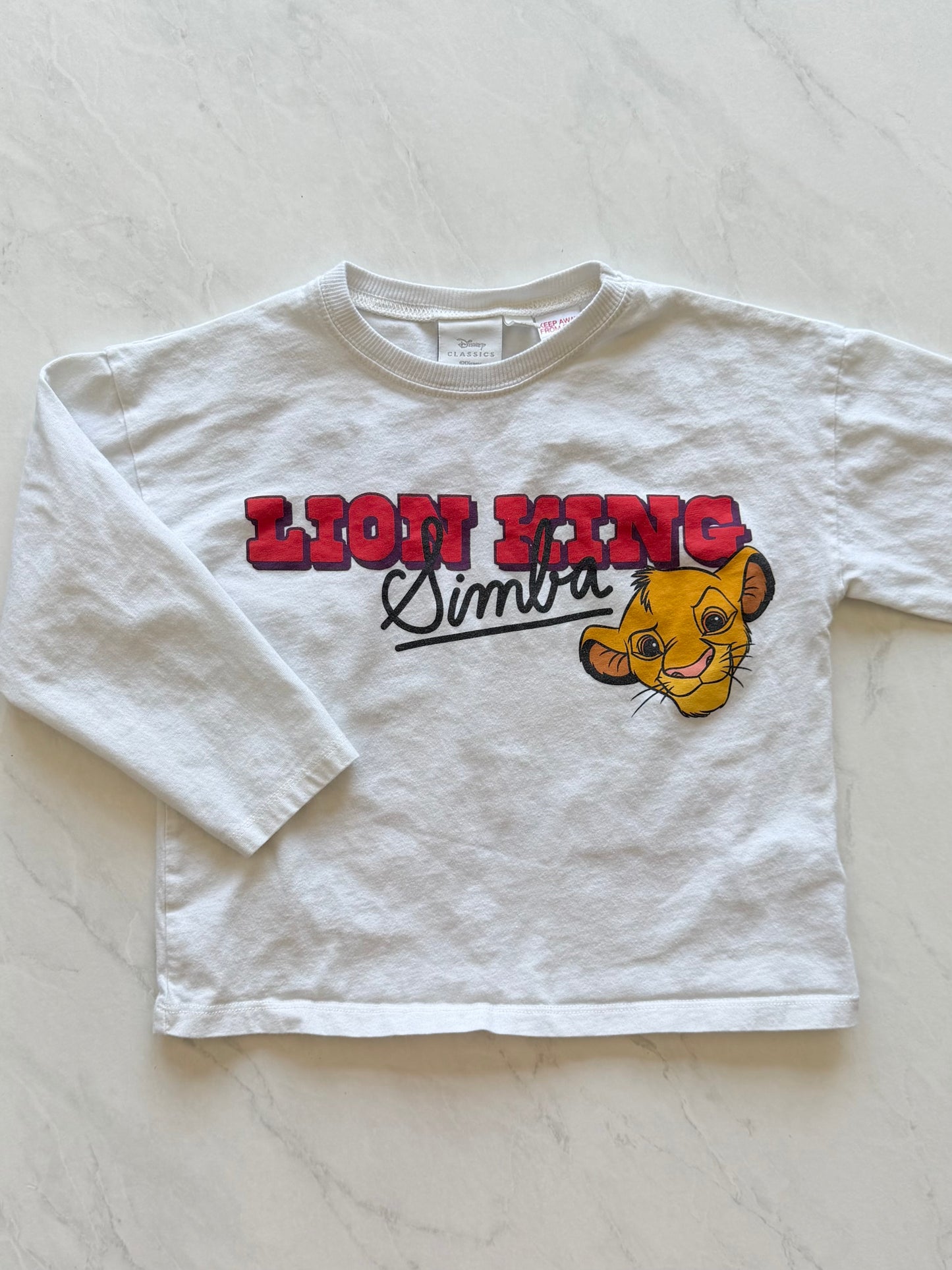 *Imparfait* Chandail manches longues - Zara X Disney - 5 ans