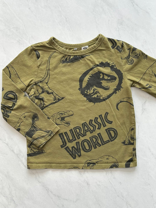*Imparfait* Chandail manches longues - H&M X Jurassic World - 4-6 ans