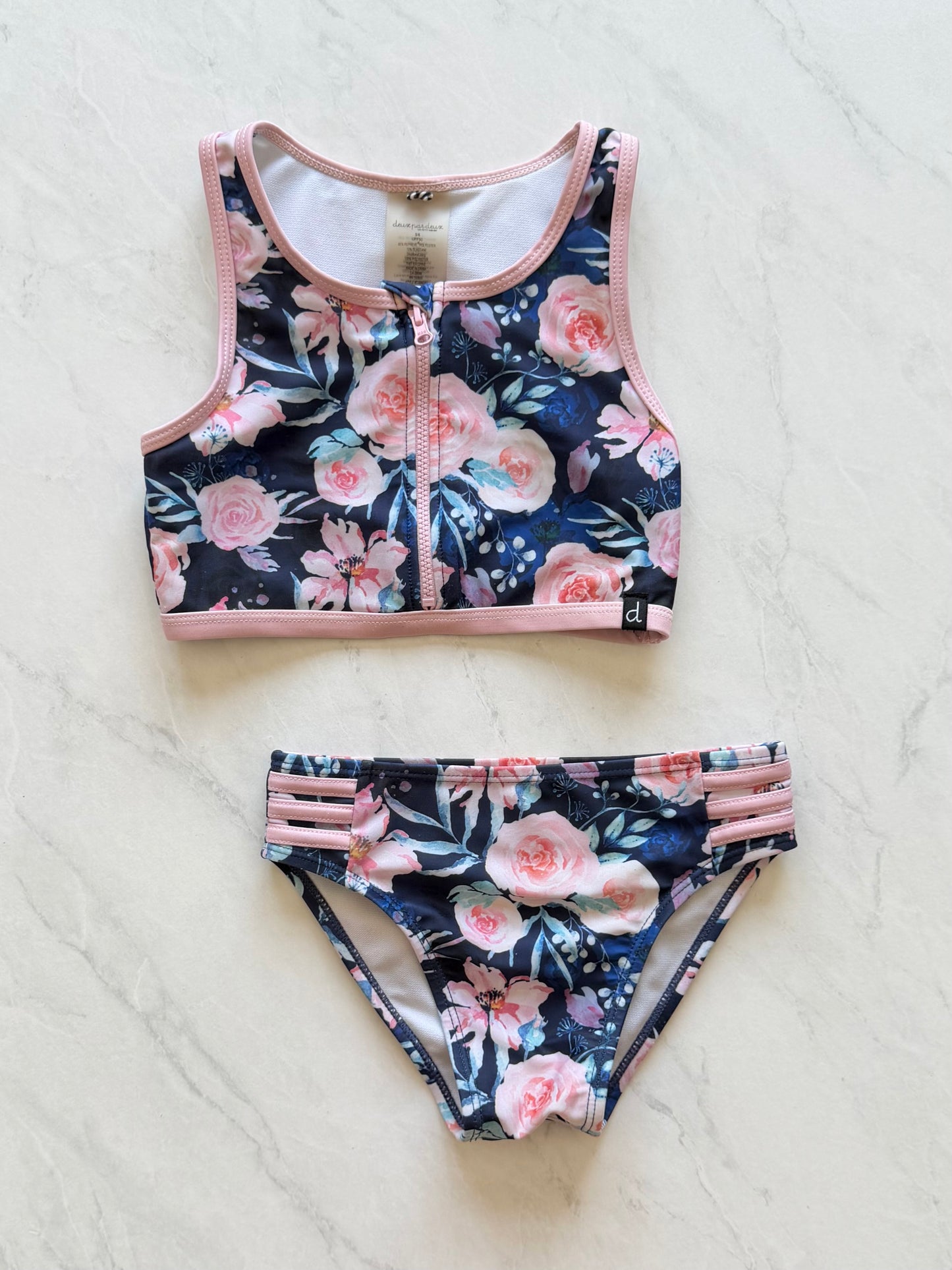 Maillot de bain 2 pièces - Deux par deux - 5-6 ans