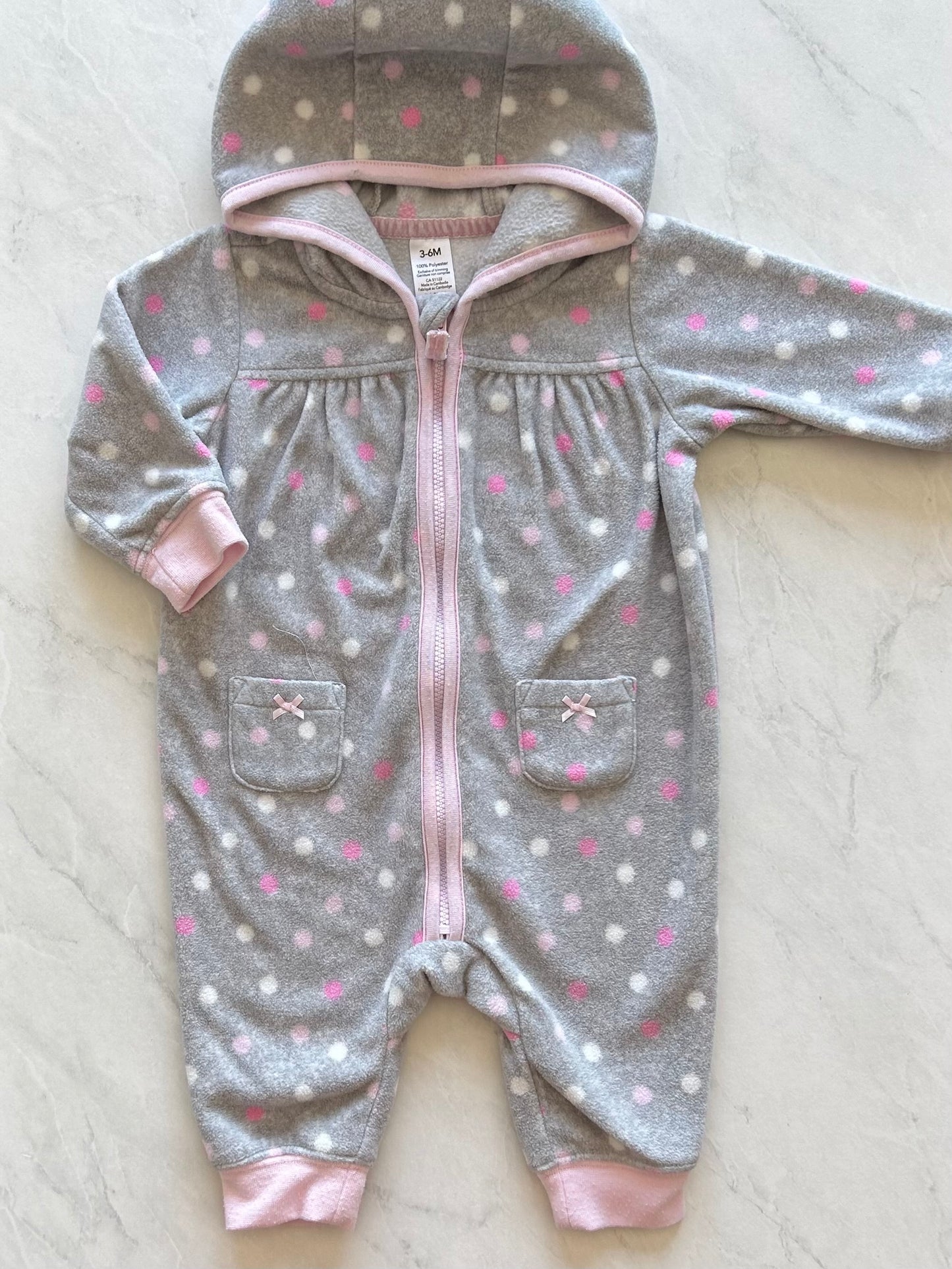 Combinaison une pièce en polar - George - 3-6 mois