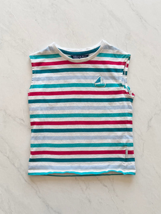 *Imparfait* Haut sans manches - Souris Mini - 3T