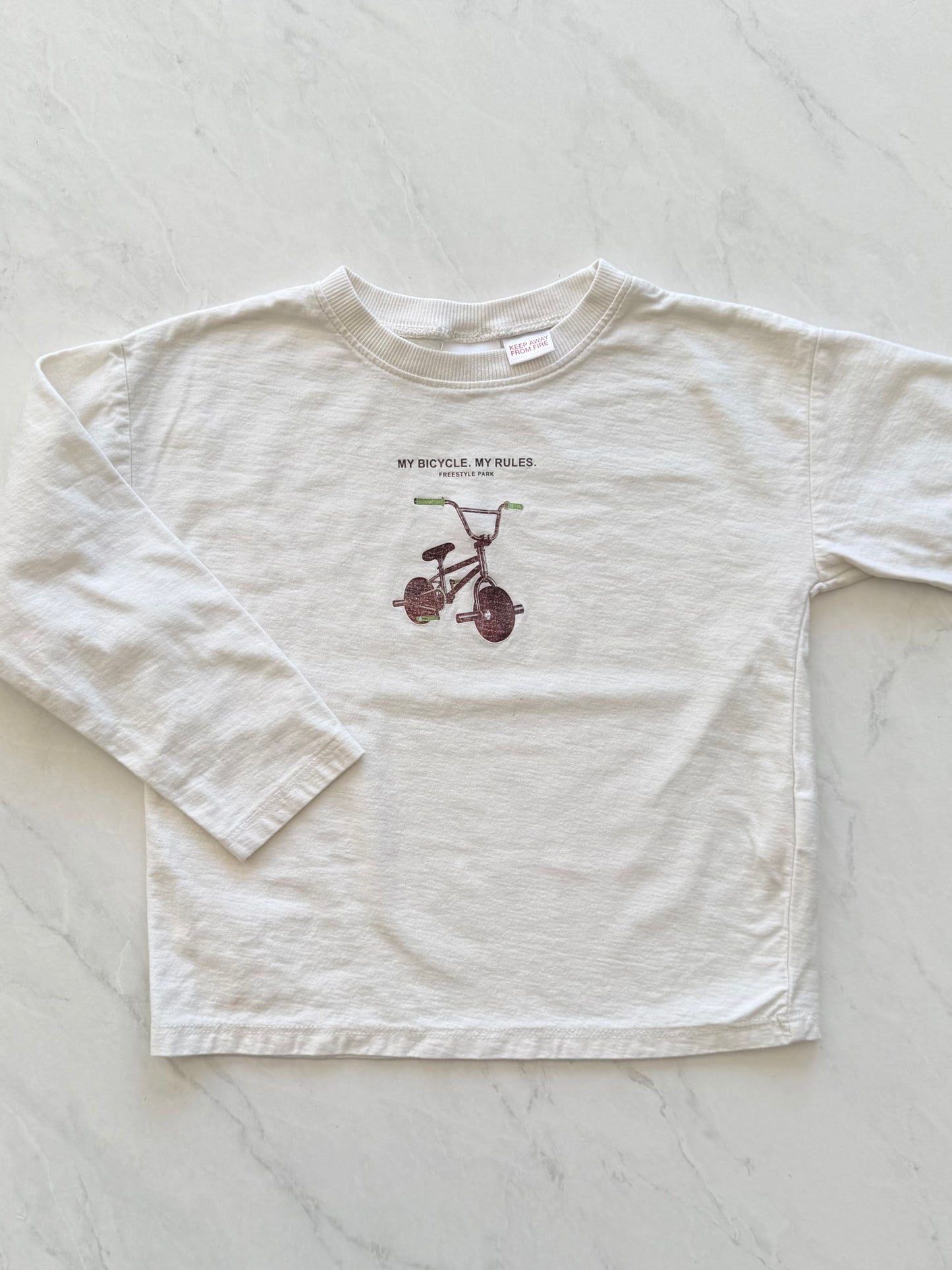 *Imparfait* Chandail manches longues - Zara - 3-4 ans