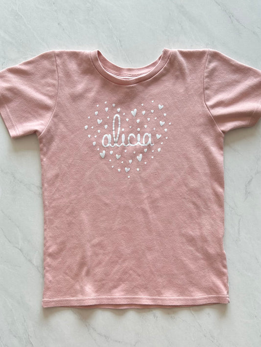 T-shirt personnalisé « alicia » Balloune design - 6T