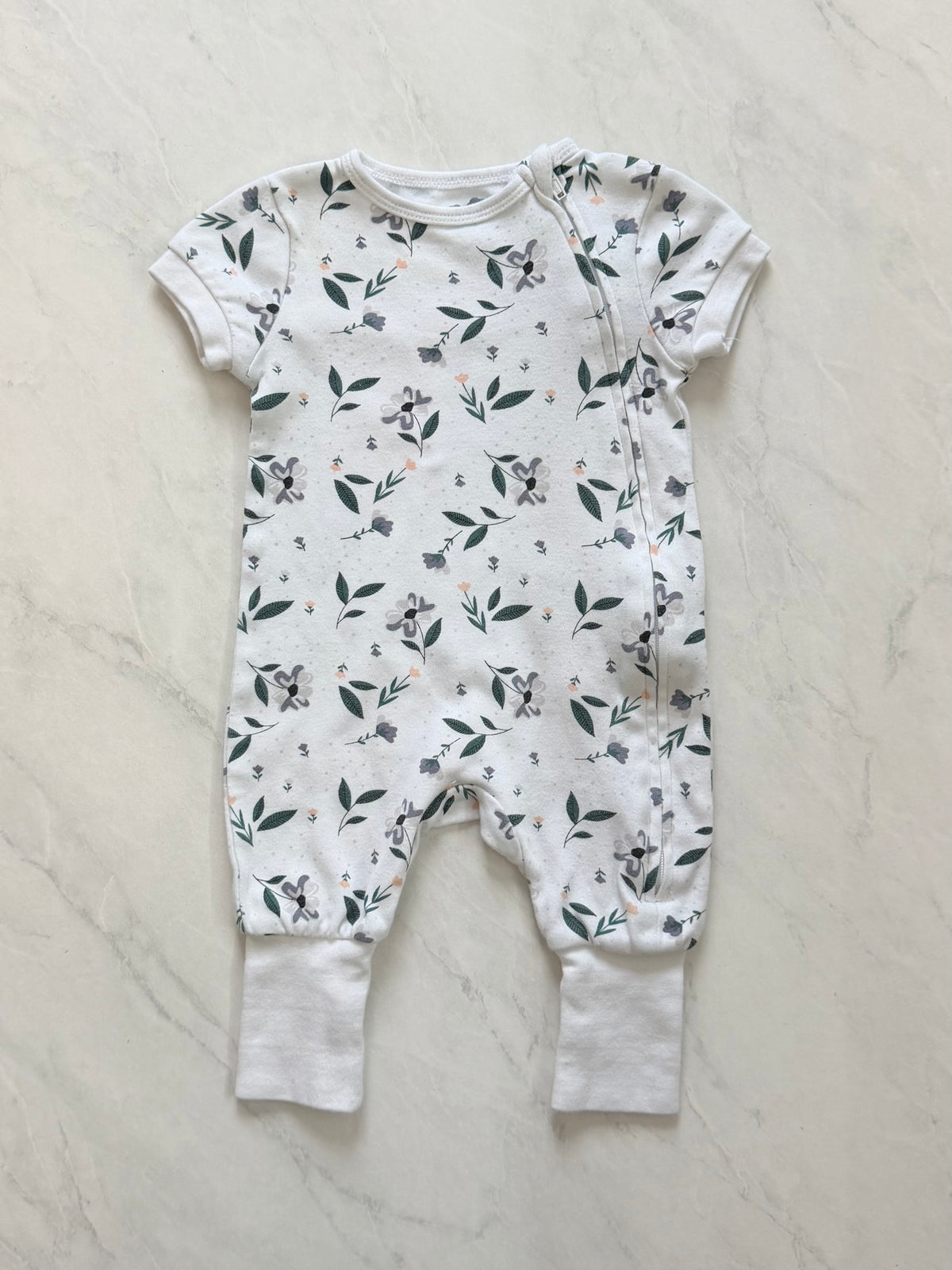 Pyjama une pièce - Trois moutons - 3-6 mois