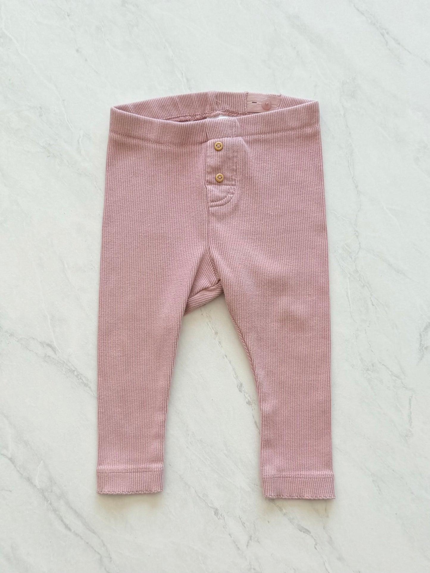 *Imparfait* Legging côtelé - H&M - 9-12 mois