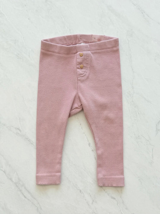 *Imparfait* Legging côtelé - H&M - 9-12 mois
