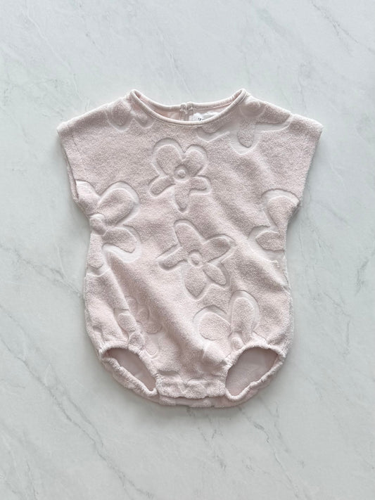 *Imparfait* Barboteuse en ratine - Zara - 6-9 mois