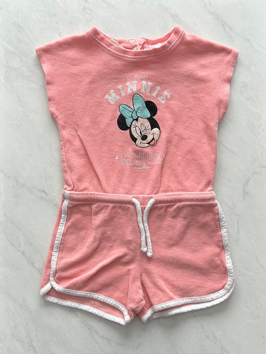 Combishort - Zara X Disney - 2-3 ans (dessin craqué)
